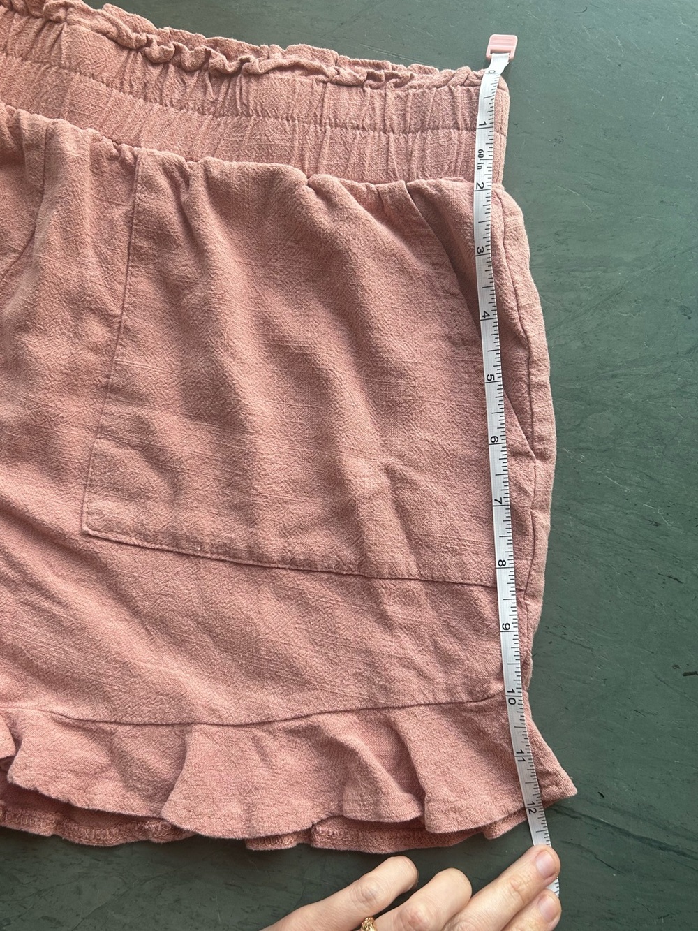 Blush Ruffle Shorts - Picture 6 of 9
